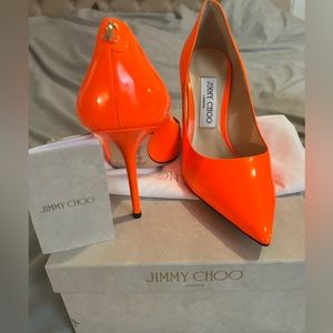 Jimmy Choo Love 100 Neon Orange